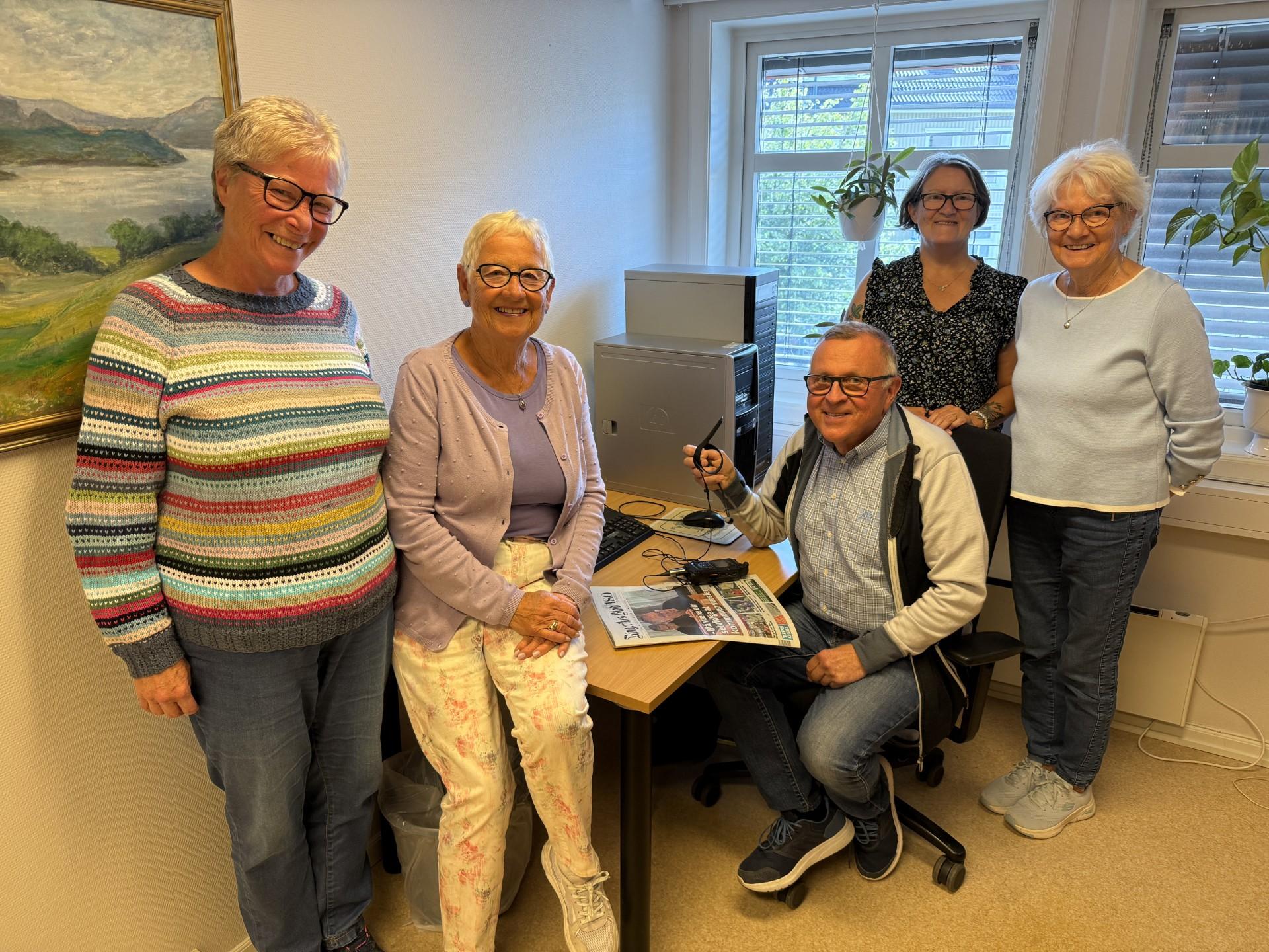 Bilde/illustrasjon for Lydavisen blir podkast